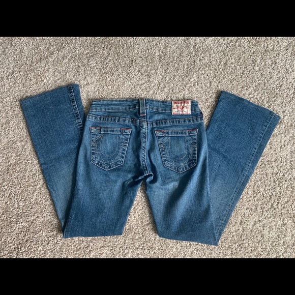 💗 True Religion Emily Stone & Tint Jeans - Picture 4 of 6